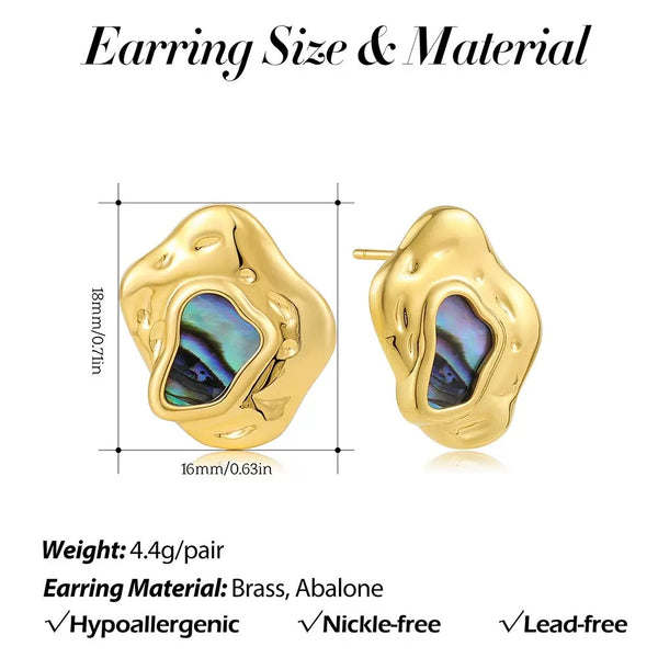 Minimalist Gold Filled Over Brass Ear Studs