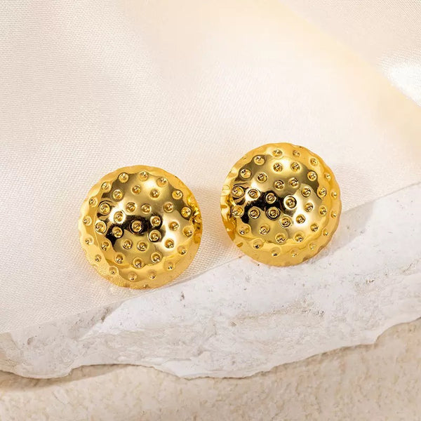 Minimalist 18K Gold Filled Ear Studs