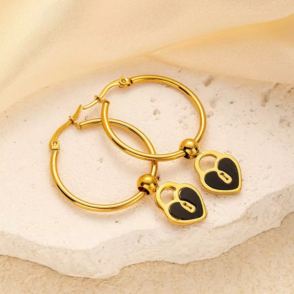 Classic 18K Gold Filled Hoop Earrings