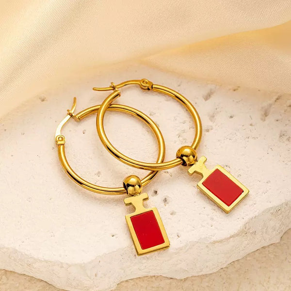 Classic 18K Gold Filled Hoop Earrings