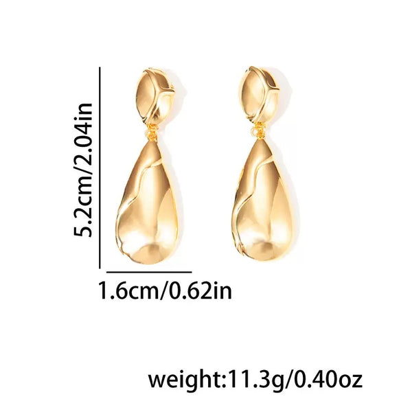 Dangle Earrings 18K Gold Filled Ear Studs