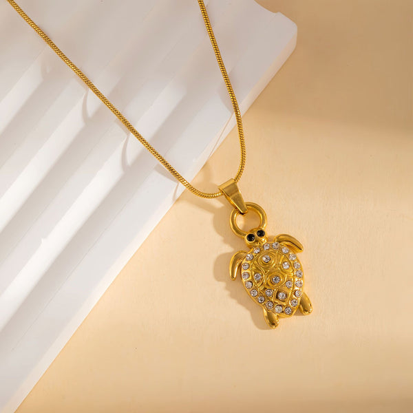 Dainty 18K Gold Filled Over Stainless Steel Necklace