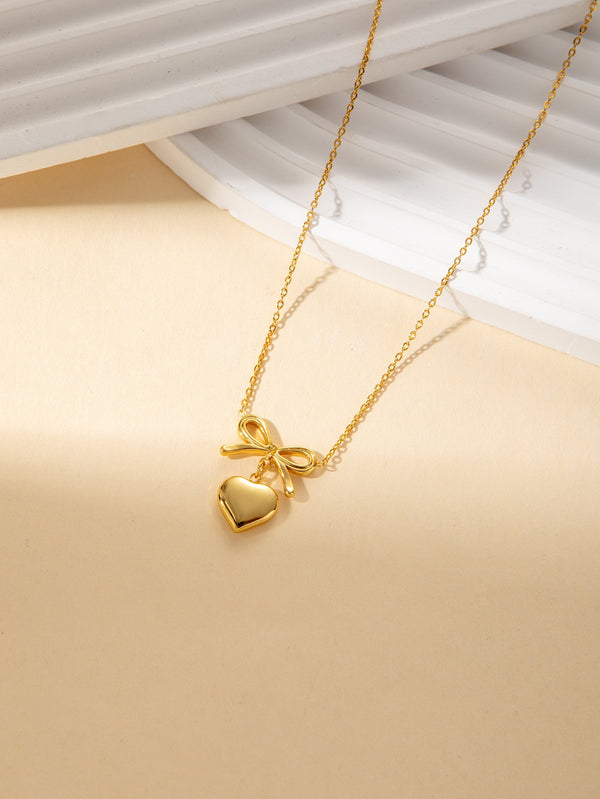 Dainty 18K Gold Filled Over Stainless Steel Necklace