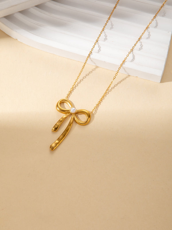 Dainty 18K Gold Filled Over Stainless Steel Necklace