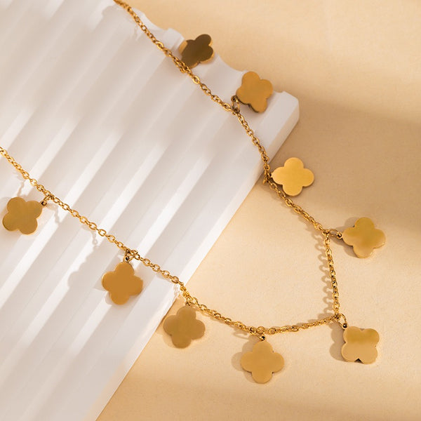 Classic 18K Gold Filled Over Stainless Steel Necklace