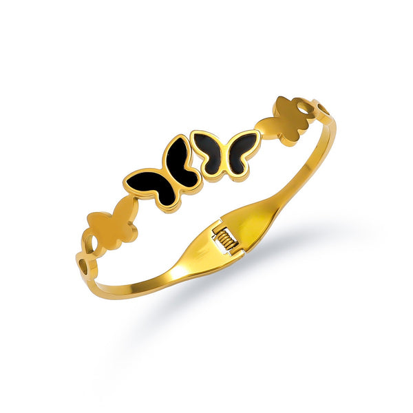 18K Gold Filled Over Stainless Steel Bangle