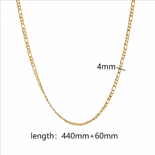 Dainty Chain 18K Gold Filled Over Stainless Steel Necklace