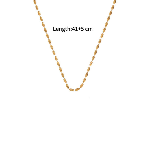 Dainty Chain 18K Gold Filled Over Stainless Steel Necklace