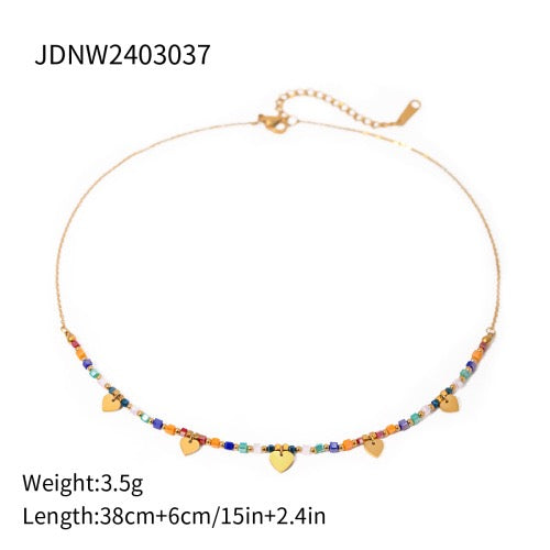 18K Gold Filled Over Stainless Steel Necklace