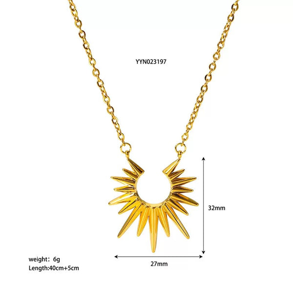 18K Gold Filled Over Stainless Steel Necklace